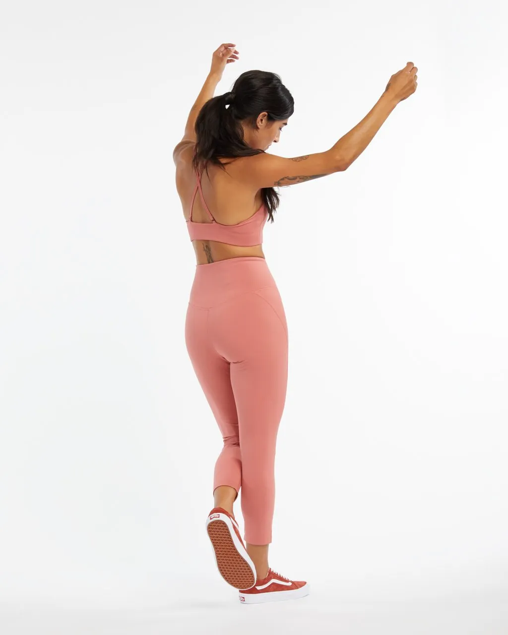 7/8 Compression Legging - Clay