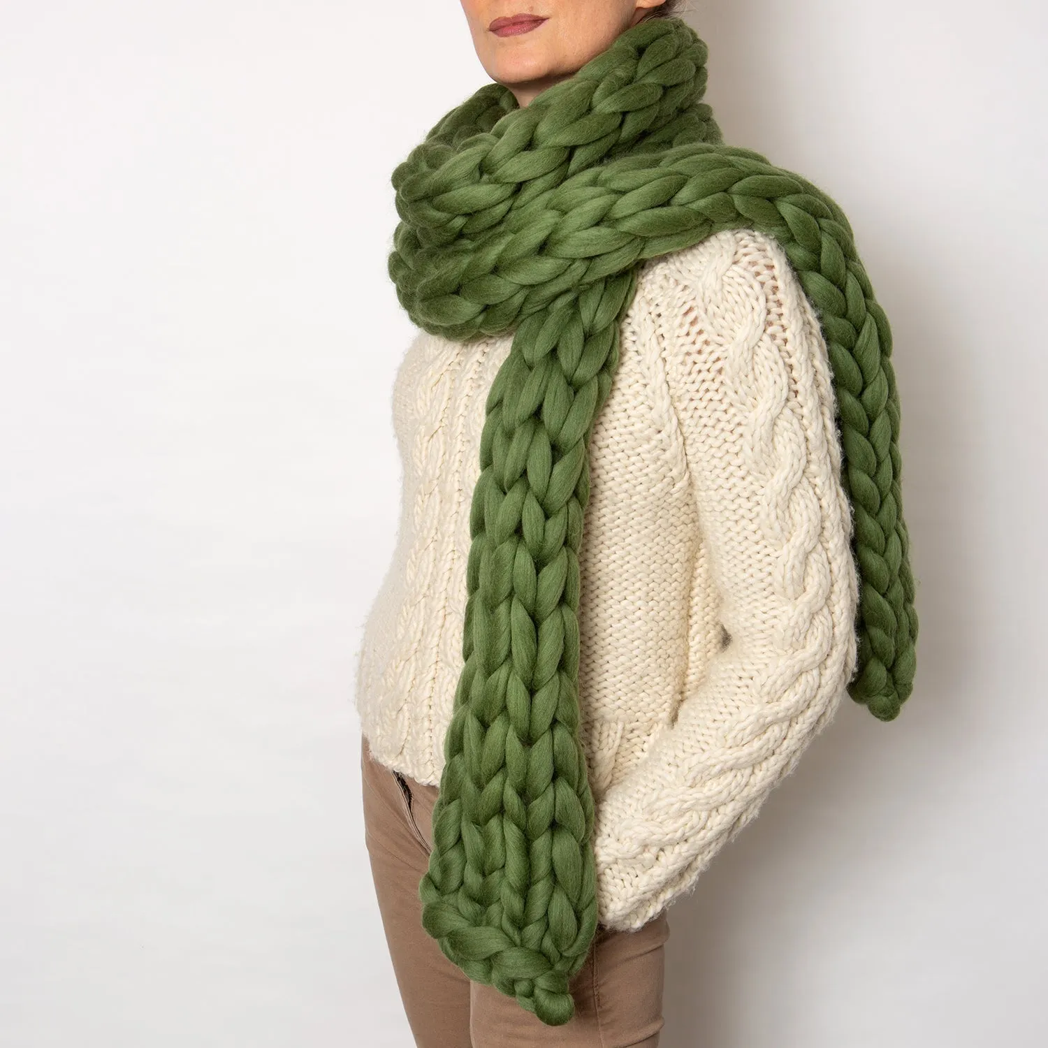 Abbey Scarf Knitting Kit