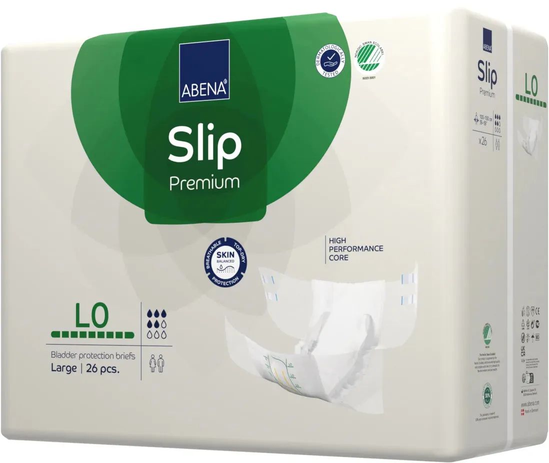 Abena Slip Premium Incontinence Briefs