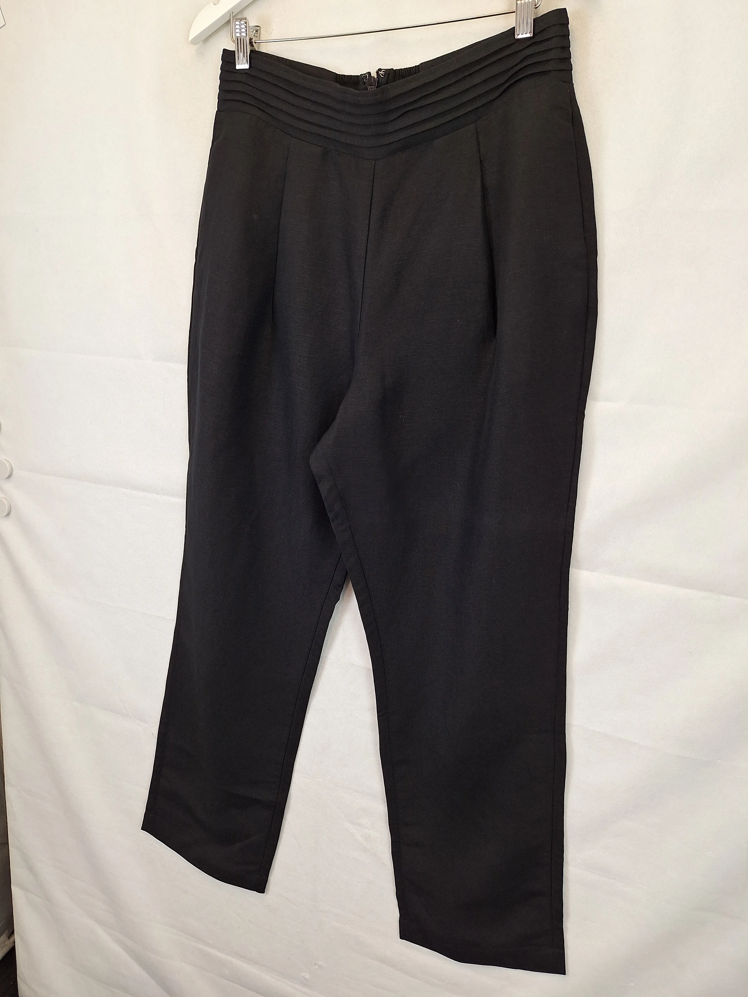 Aje Elegant High Waisted Linen Pants Size 14