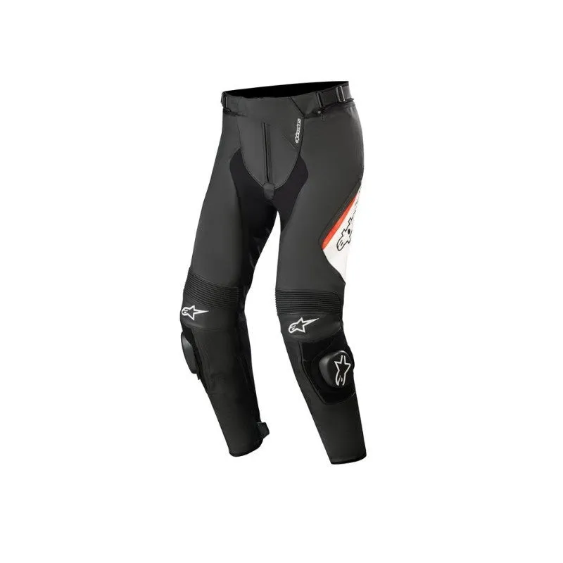 ALPINESTARS MISSILE V2 LEATHER PANTS MOTORCYCLE/MOTORBIKE COWHIDE ALL YEAR