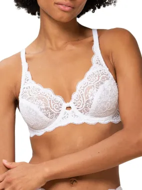 Amourette 300W High Apex Bra - White