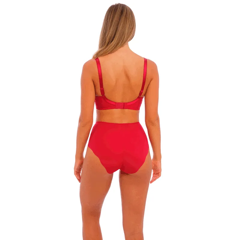 Ana High Waist Brief Red - Fantasie