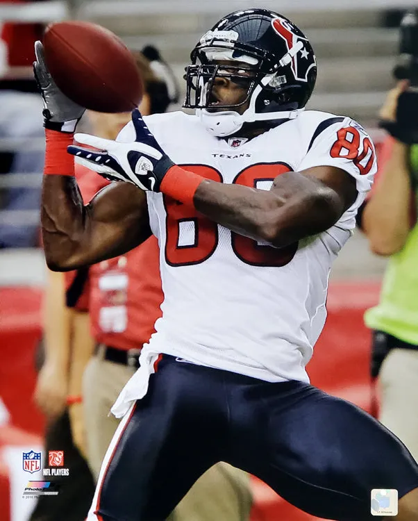 Andre Johnson "Haul it In" (2010) Houston Texans Premium Poster Print - Photofile 16x20