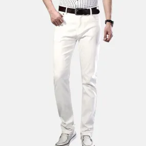 Antonios Business Casual White Jeans