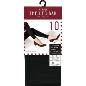 Atsugi Leg Bar Leggings 10 Minute Length 80 Denier ML Black