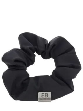 Balenciaga   Small Holli nylon blend scrunchie 