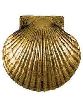 Beach Cottage Scallop Shell Door Knocker