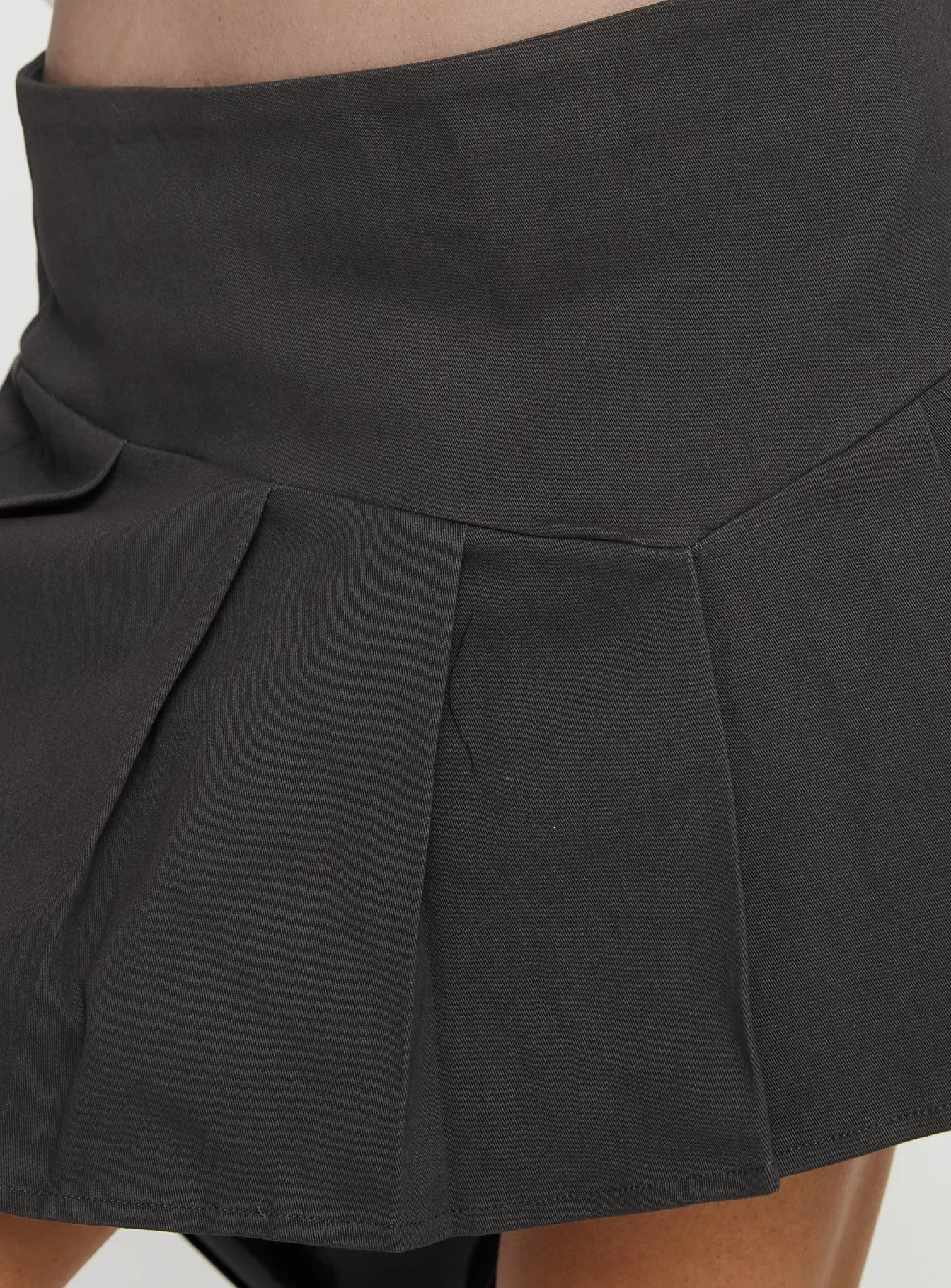 Bianchie Mini Skirt Charcoal