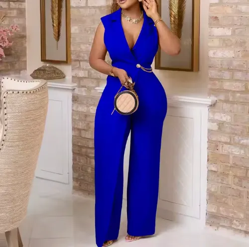 Blue Royal Jumpsuit