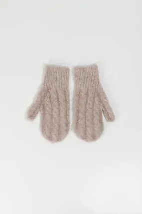 Cable Knit Mittens 29