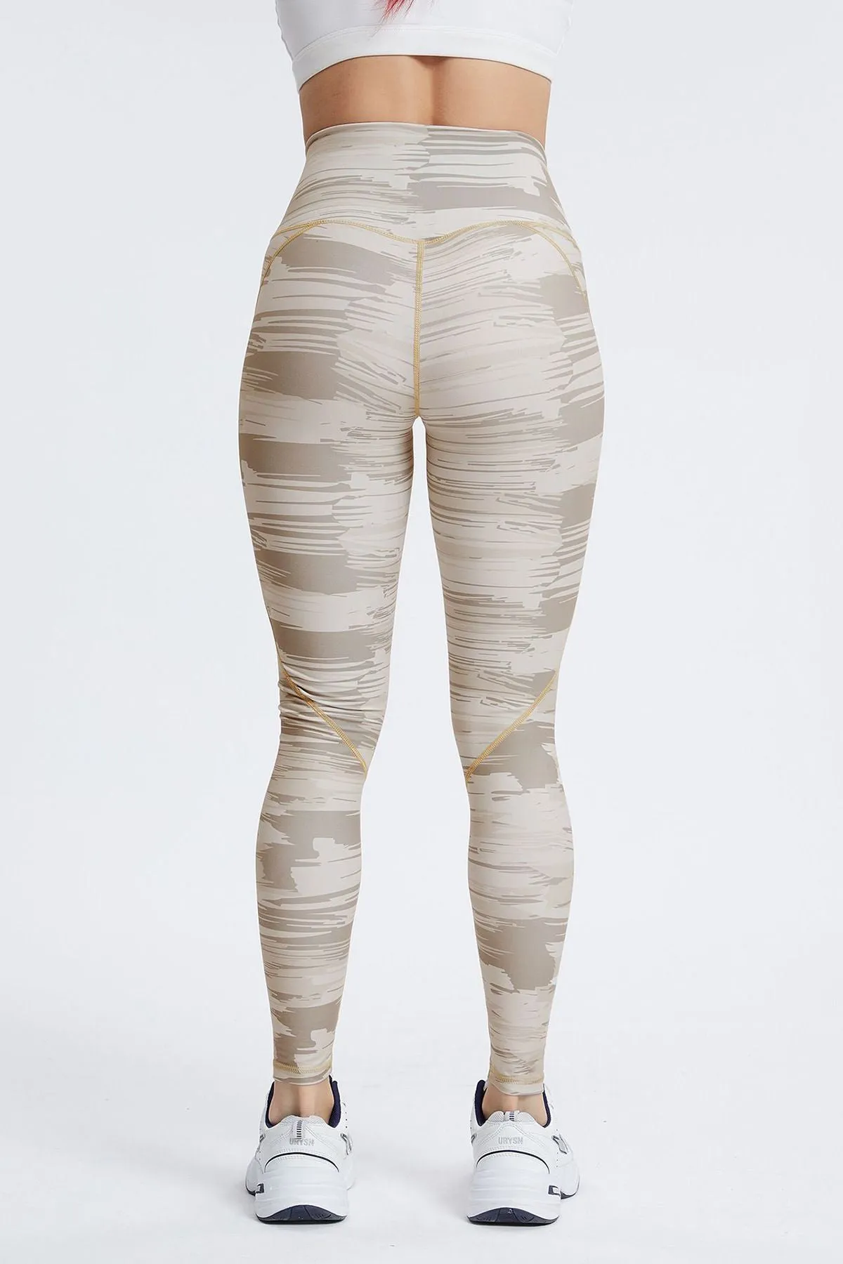 Camo High-Rise Crossover Leggings