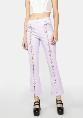 Can't Be Outshined Lace-Up Pants