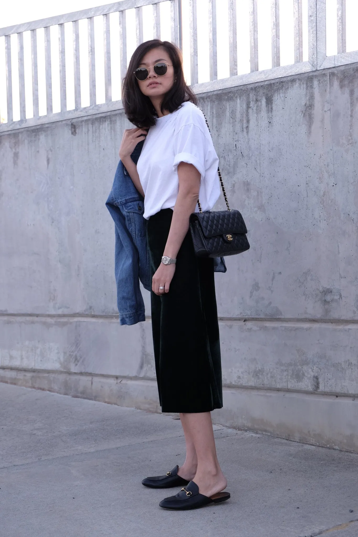 Carly Velvet Midi Skirt- Emerald Green