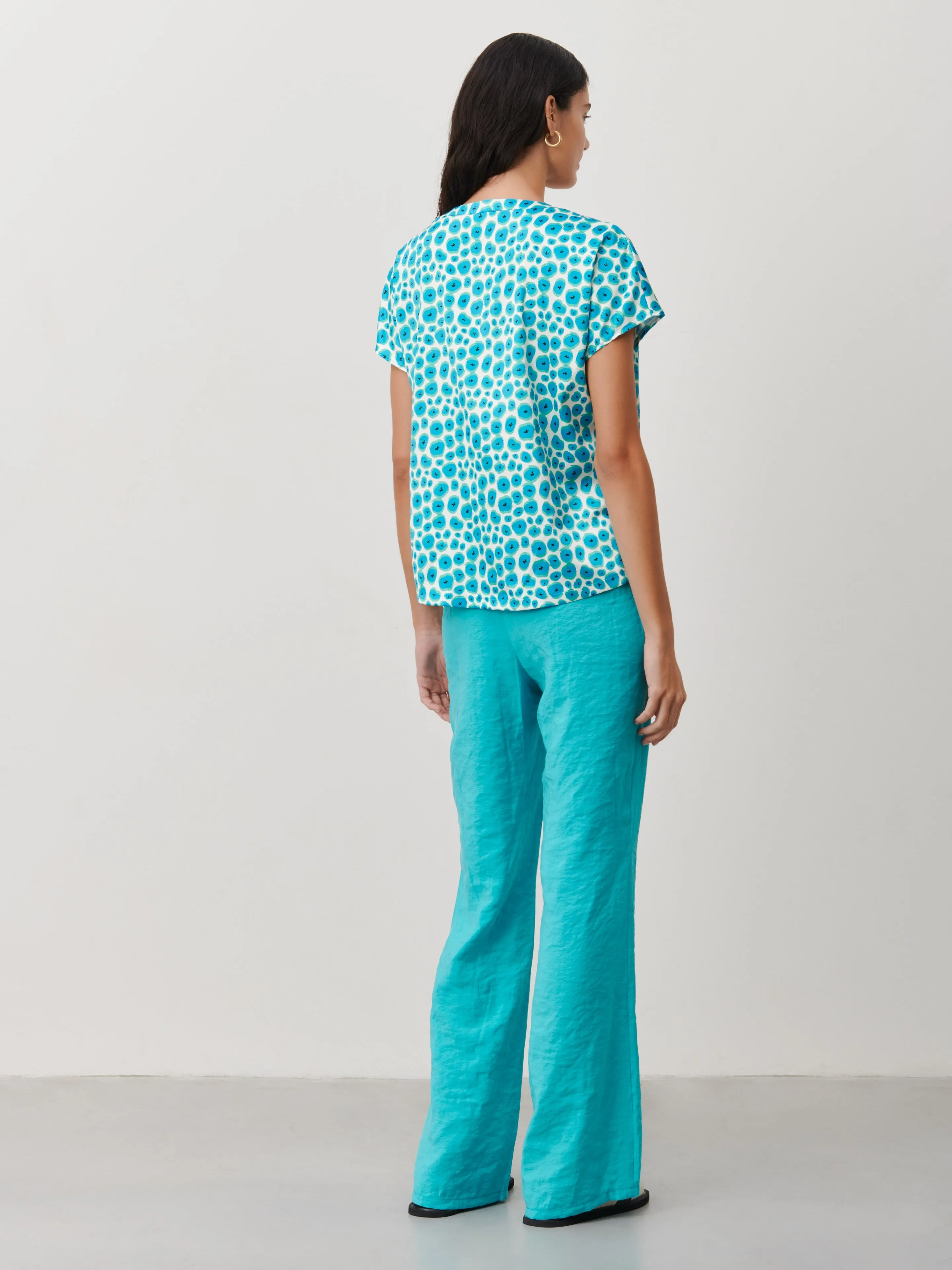 Carola Pants | Turquoise