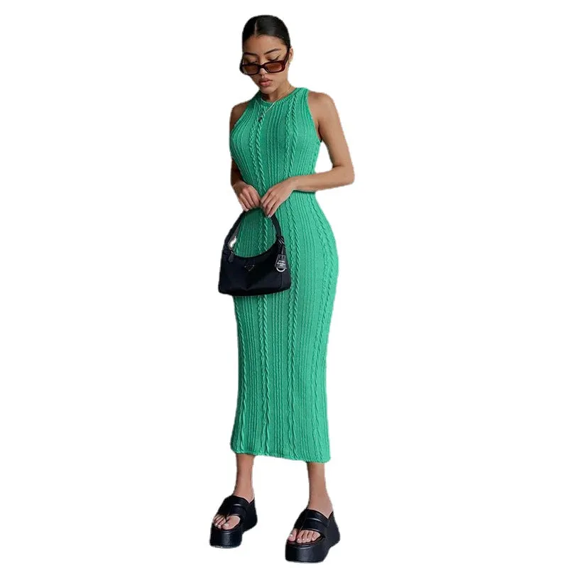 Casual Versatility High waist Sleeveless Dress