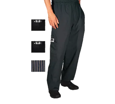 Chef Revival P024BK-XL Extra Large Chef's Pants