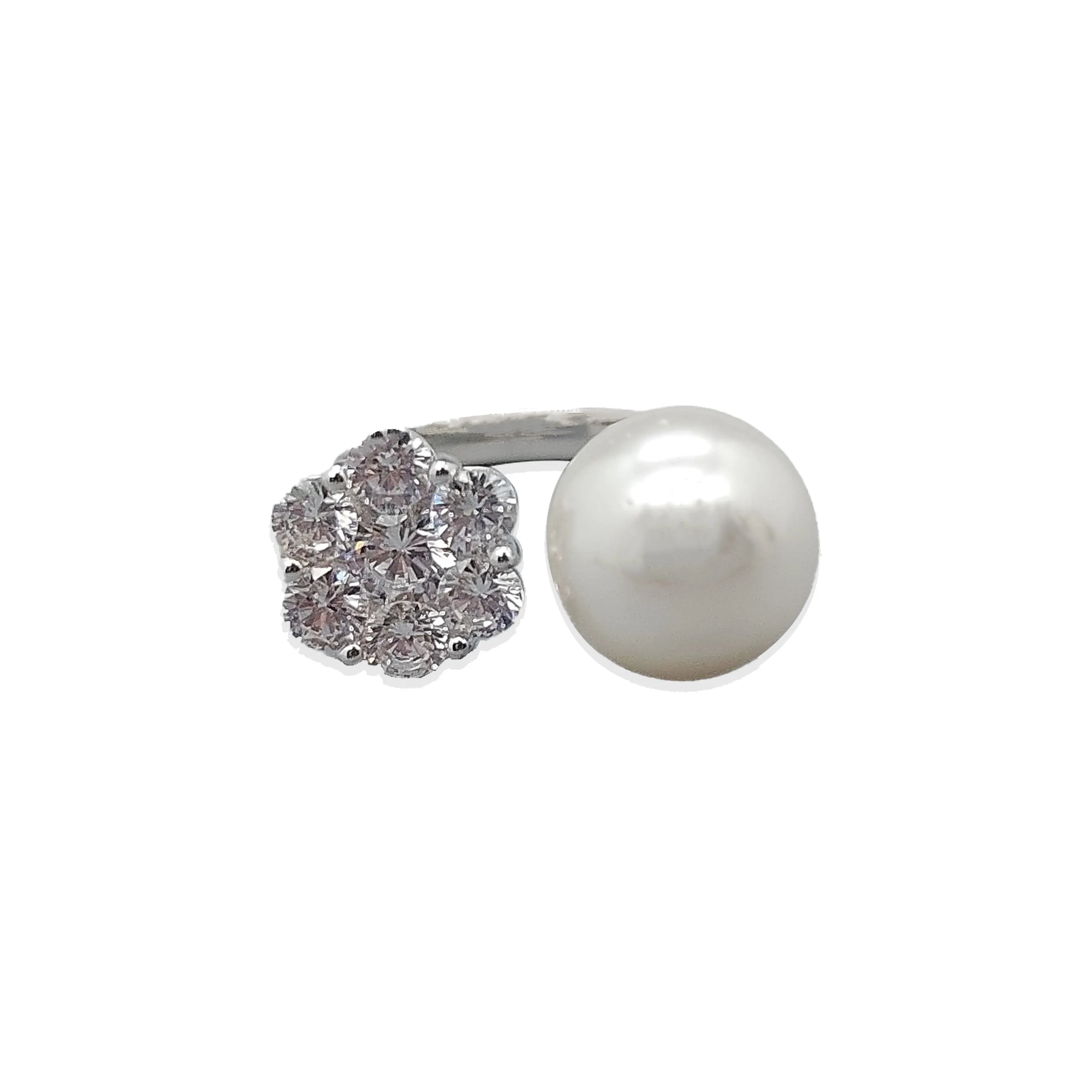 Cherry Blossom Girl 18K Pearl Ring