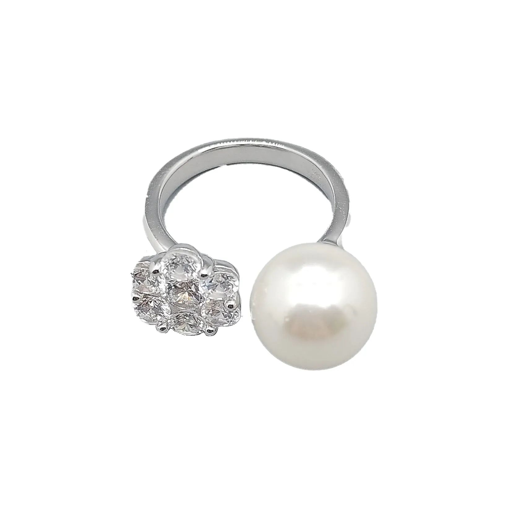 Cherry Blossom Girl 18K Pearl Ring