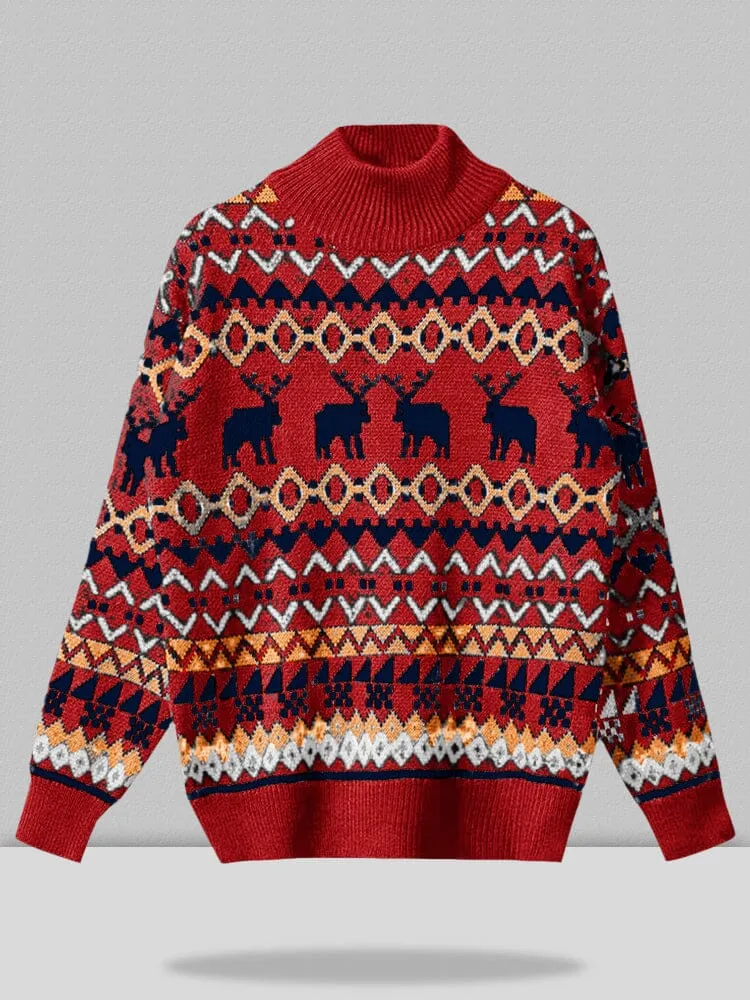 Christmas Turtleneck Sweater