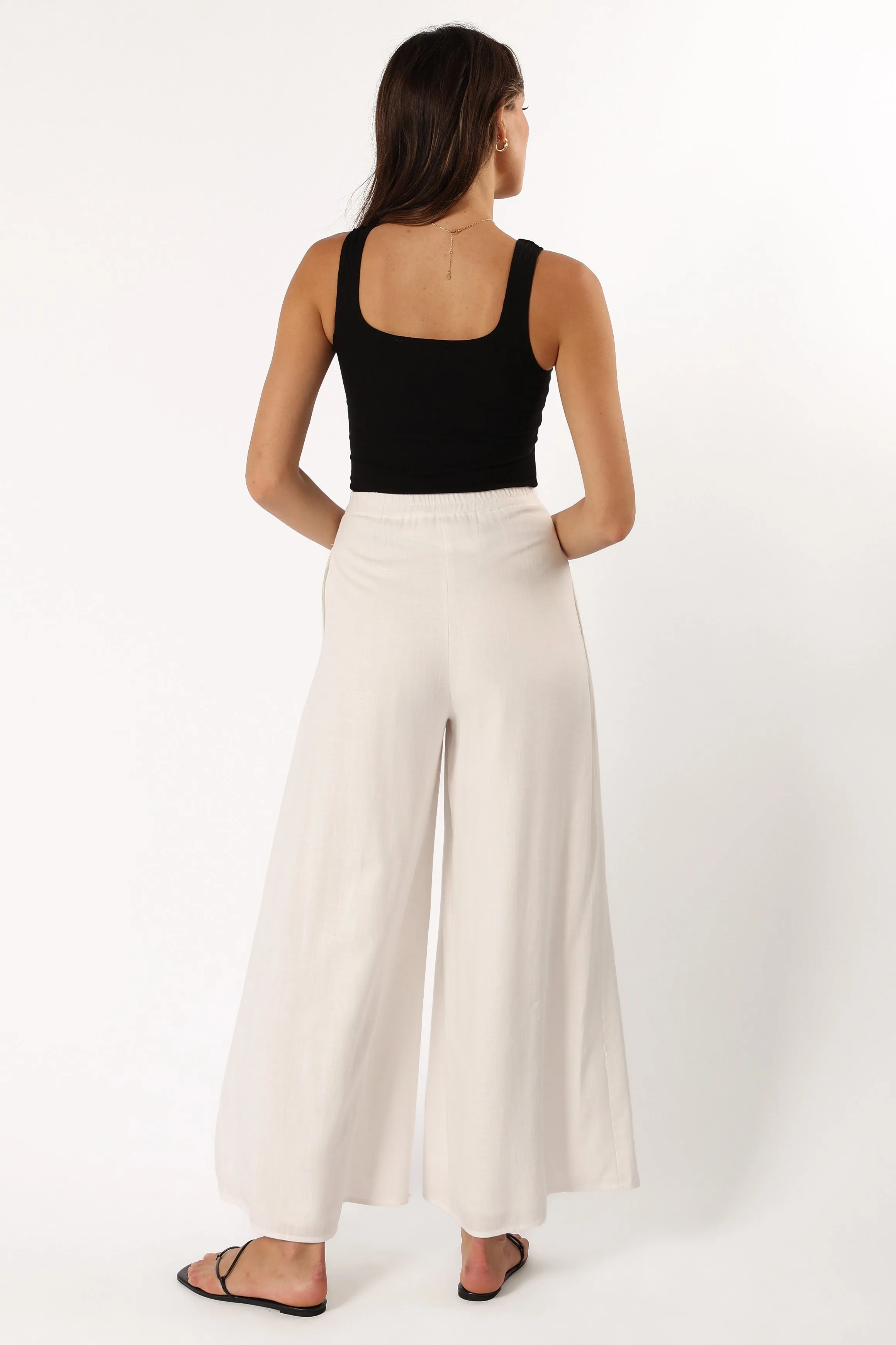 Colleen Pant - White