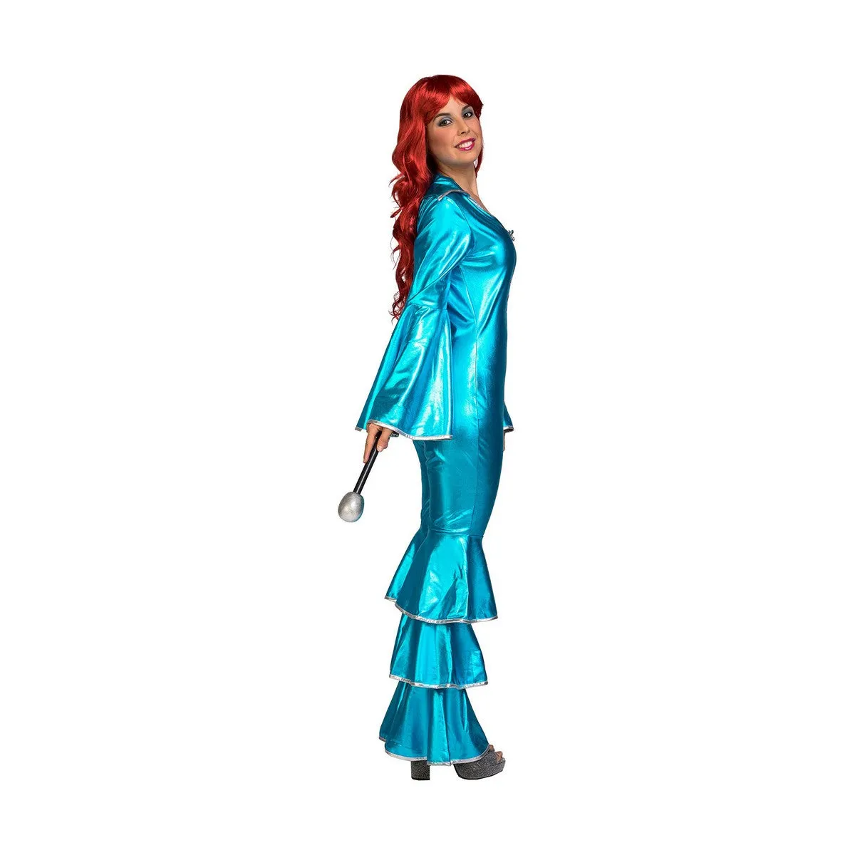 Costume for Adults My Other Me Turquoise Fiesta Jumpsuit M/L