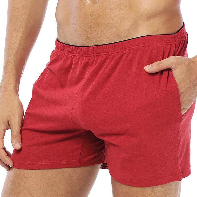 Cotton Comfy Arrow Pants Sport Casual Home Loungewear Sleepwear Shorts for Men