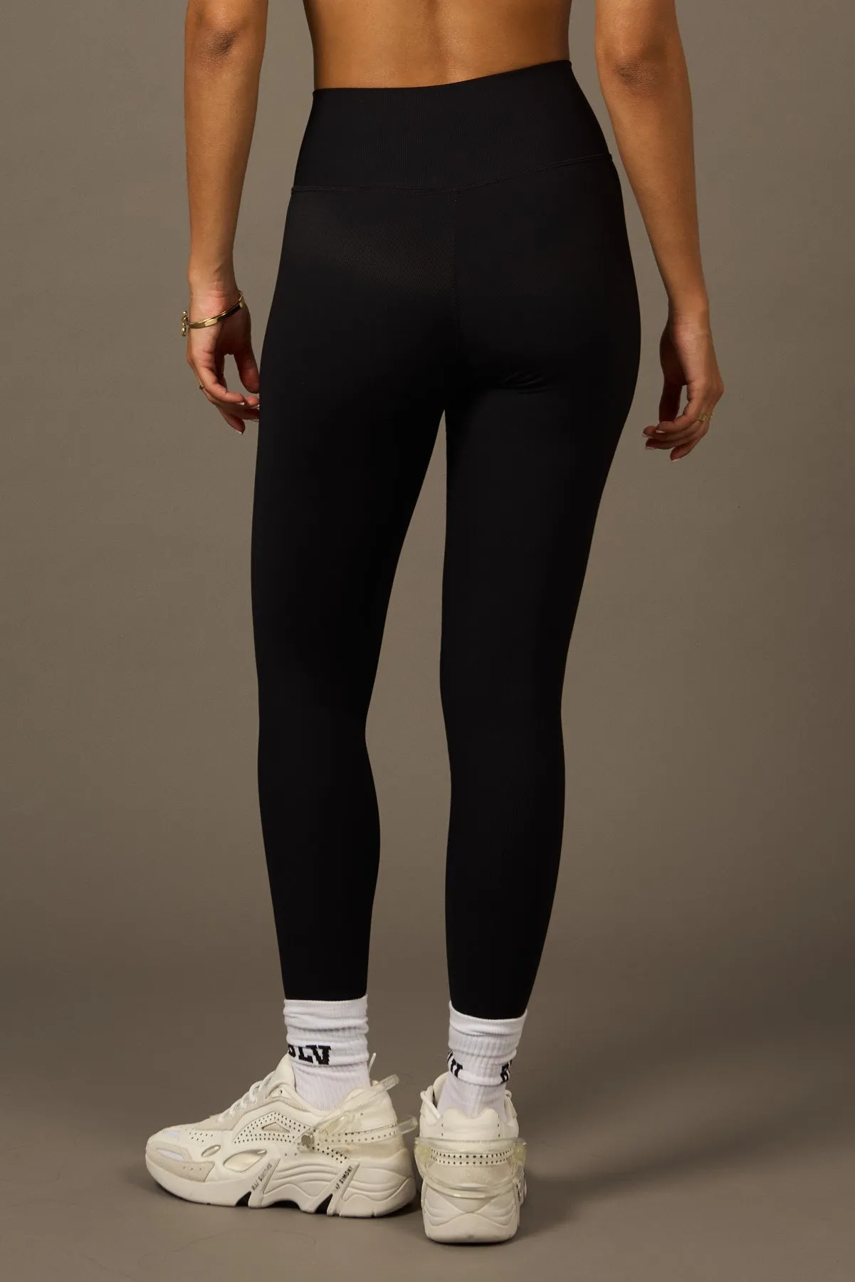 Crossed Daily Legging Black