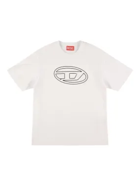 Diesel Kids   Cotton jersey t-shirt w/logo 