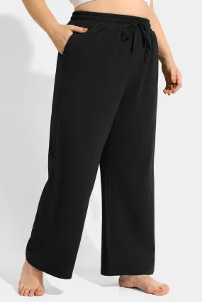 Drawstring Elasticated Waist Basic Pants