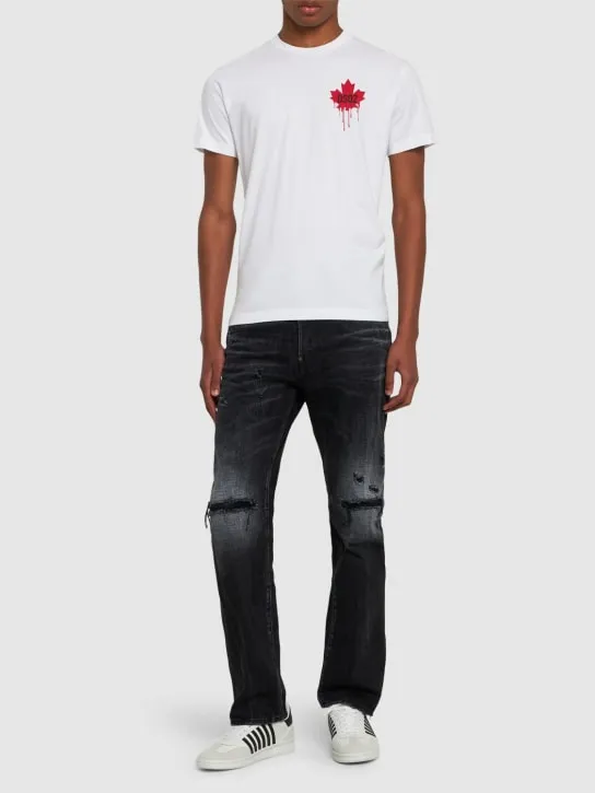 Dsquared2   Cool fit leaf logo t-shirt 