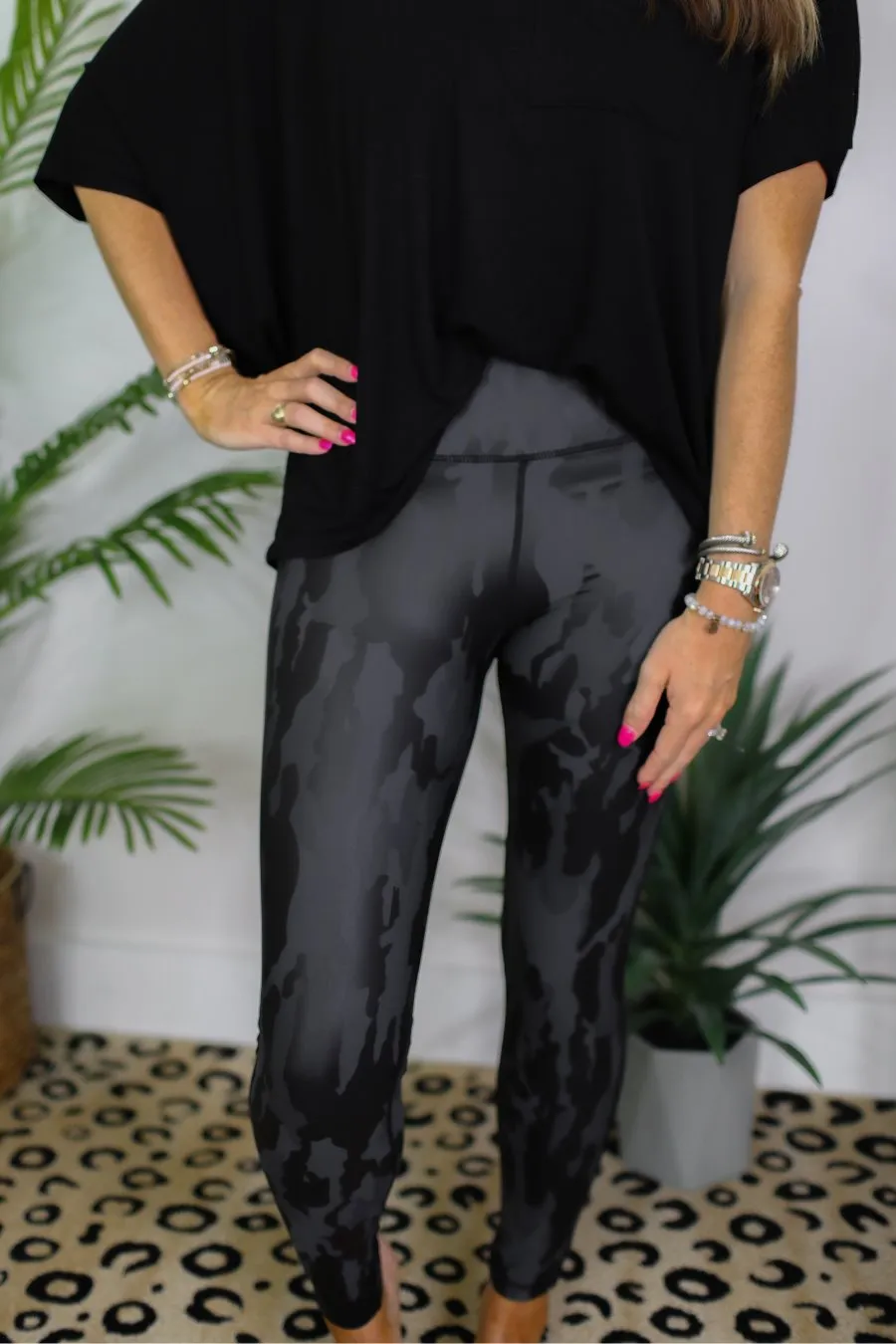 Eden Camo High Waisted Leggings