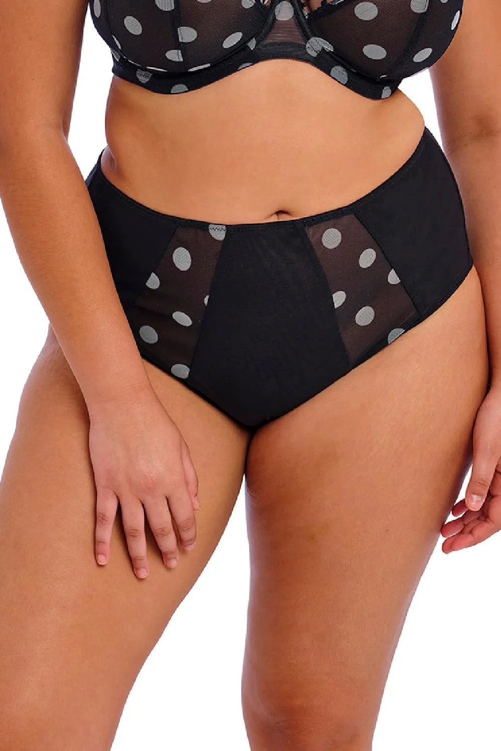 Elomi Matilda Full Brief EL8908 Black Dot (EL8908)