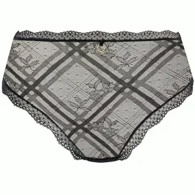 Fatale High Waist Brief Noir Black - Freya