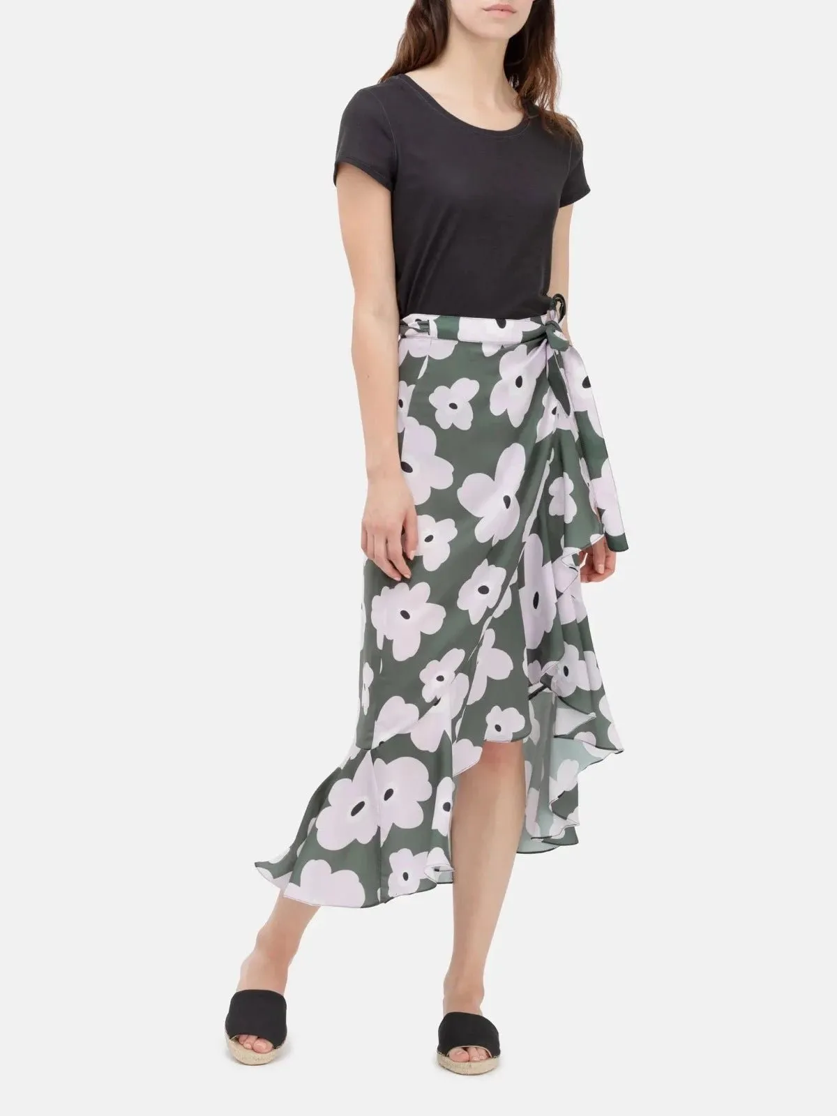 Flounce Maxi Skirt Sparks