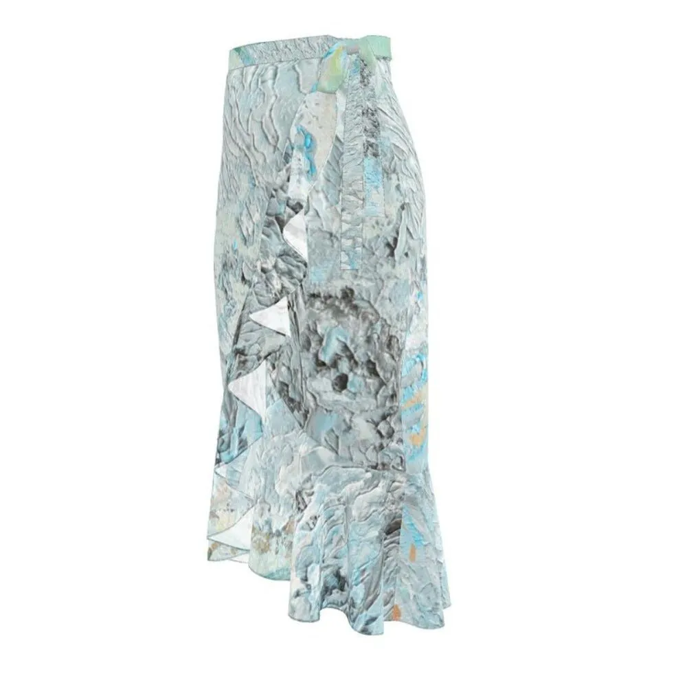 Flounce Maxi Skirt Sparks