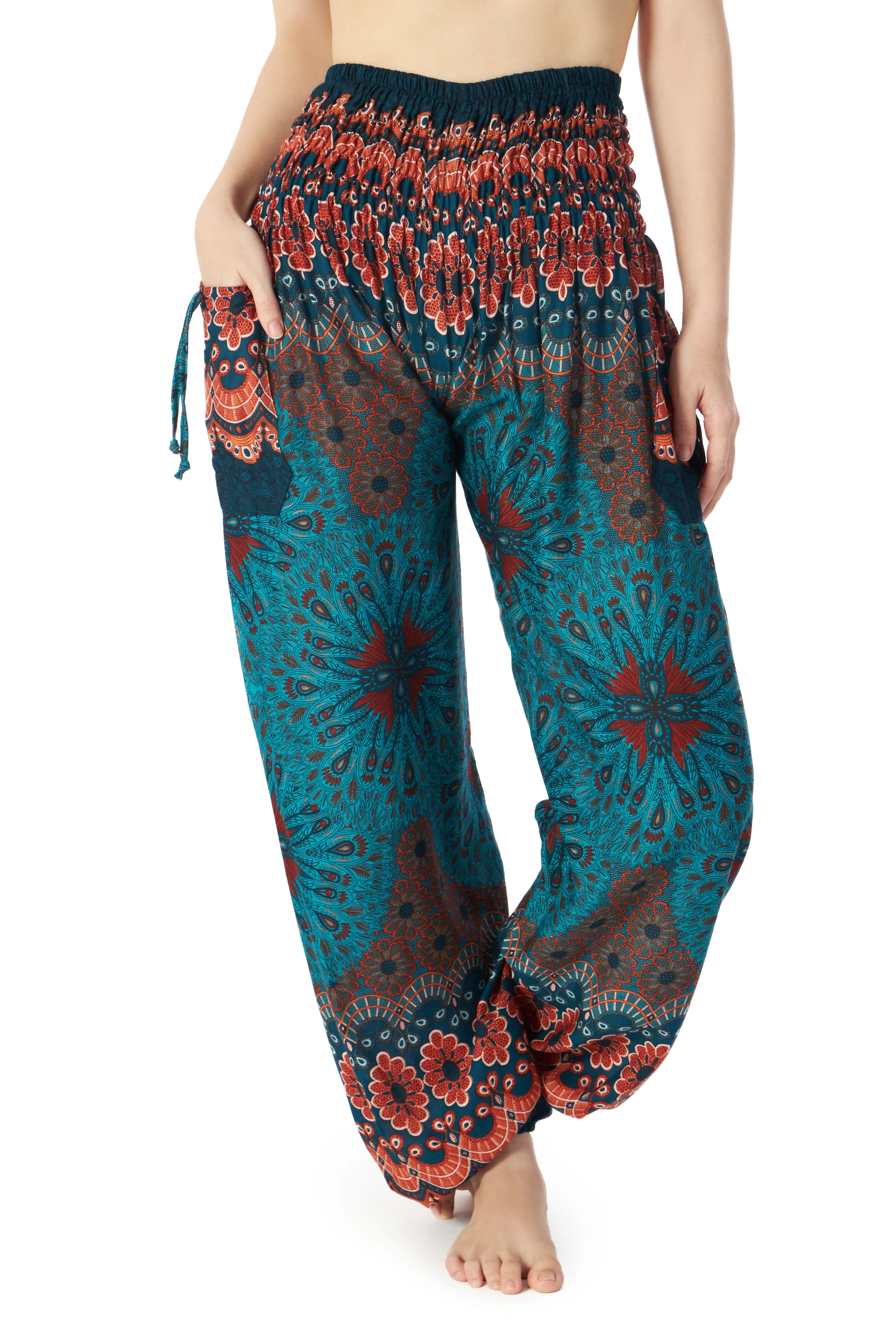 Flower Mandala Harem Pants