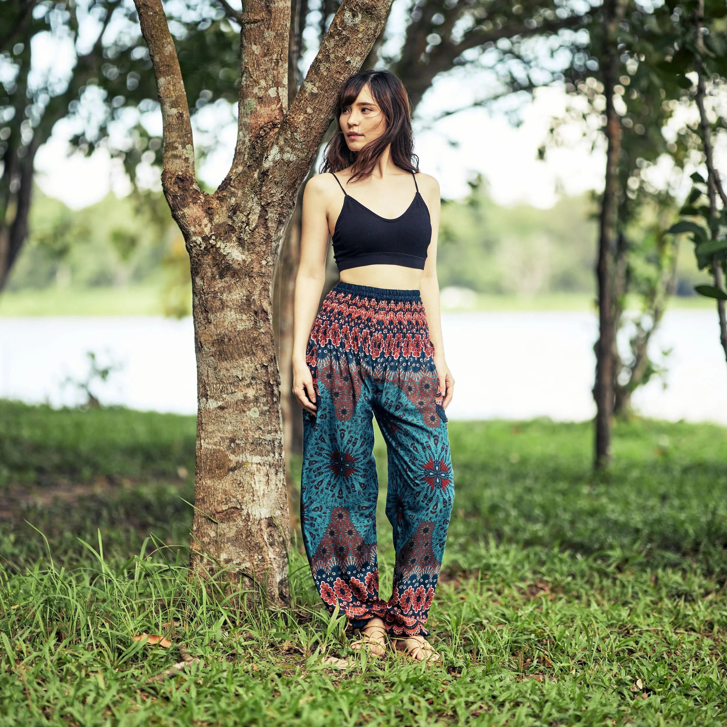 Flower Mandala Harem Pants