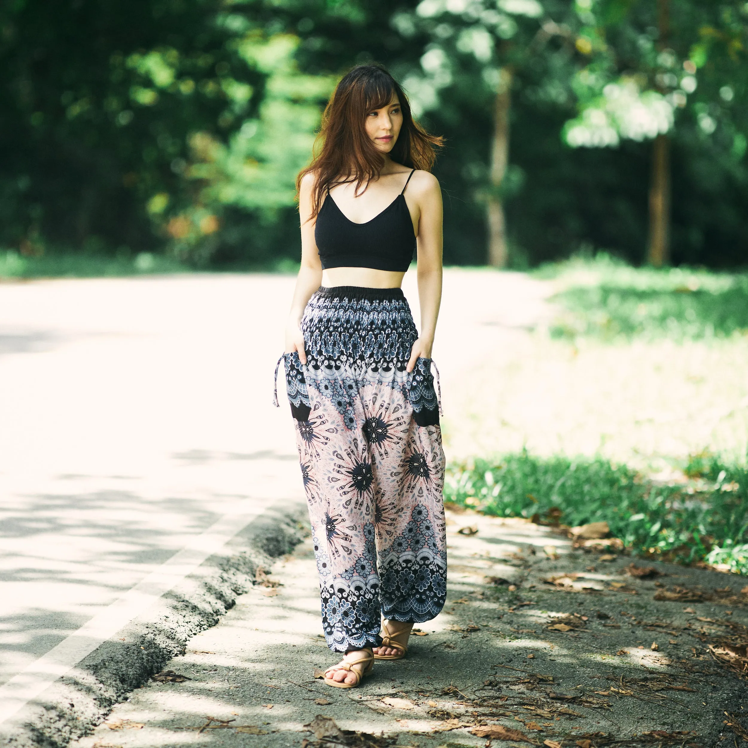 Flower Mandala Harem Pants