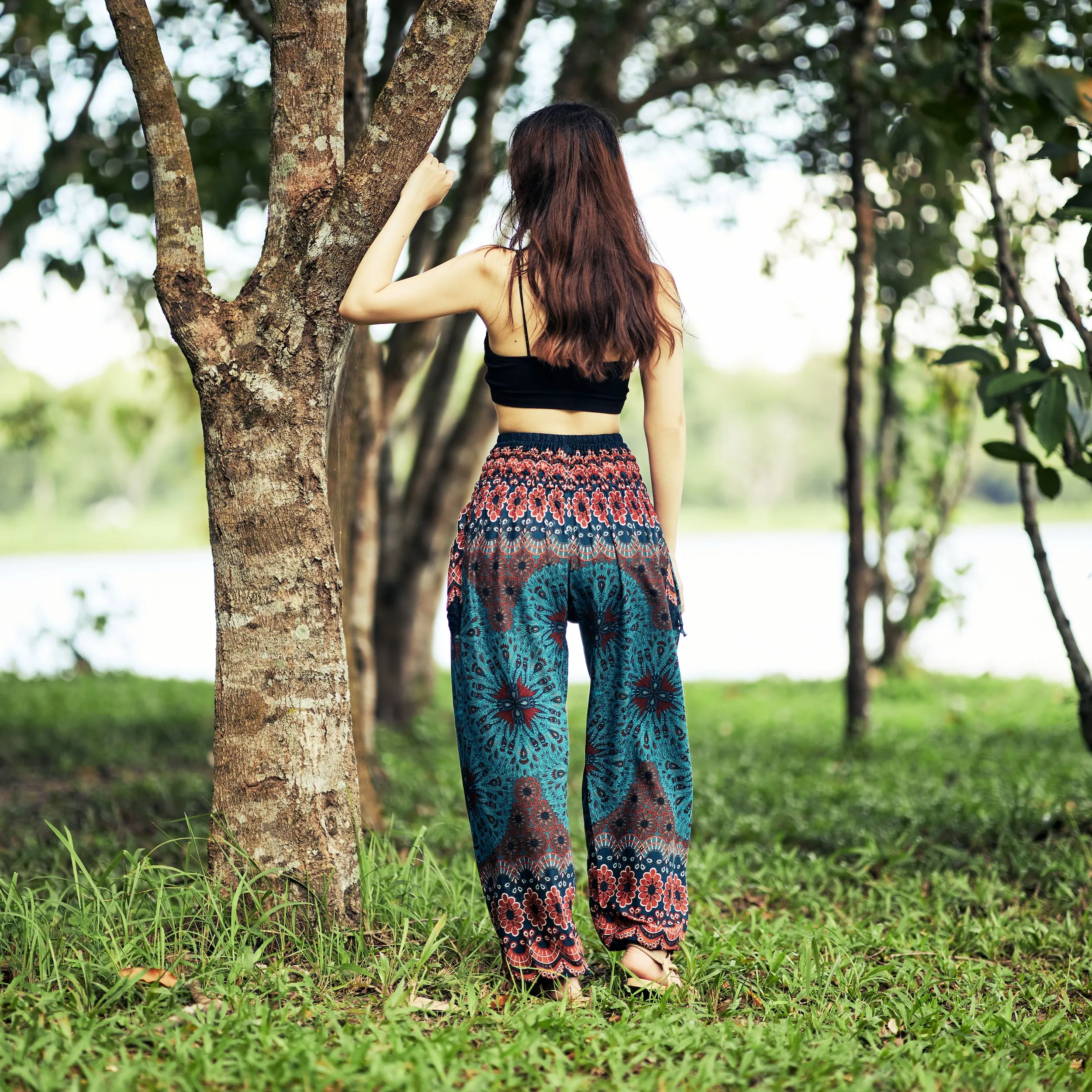 Flower Mandala Harem Pants