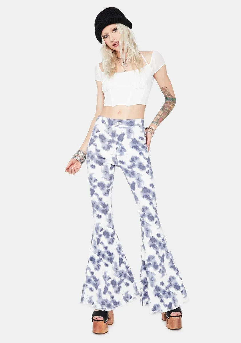 Hippie Heaven Tie Dye Flares