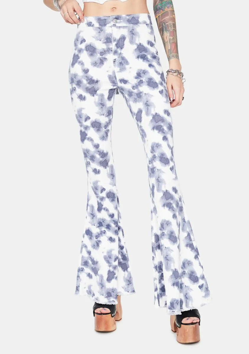 Hippie Heaven Tie Dye Flares