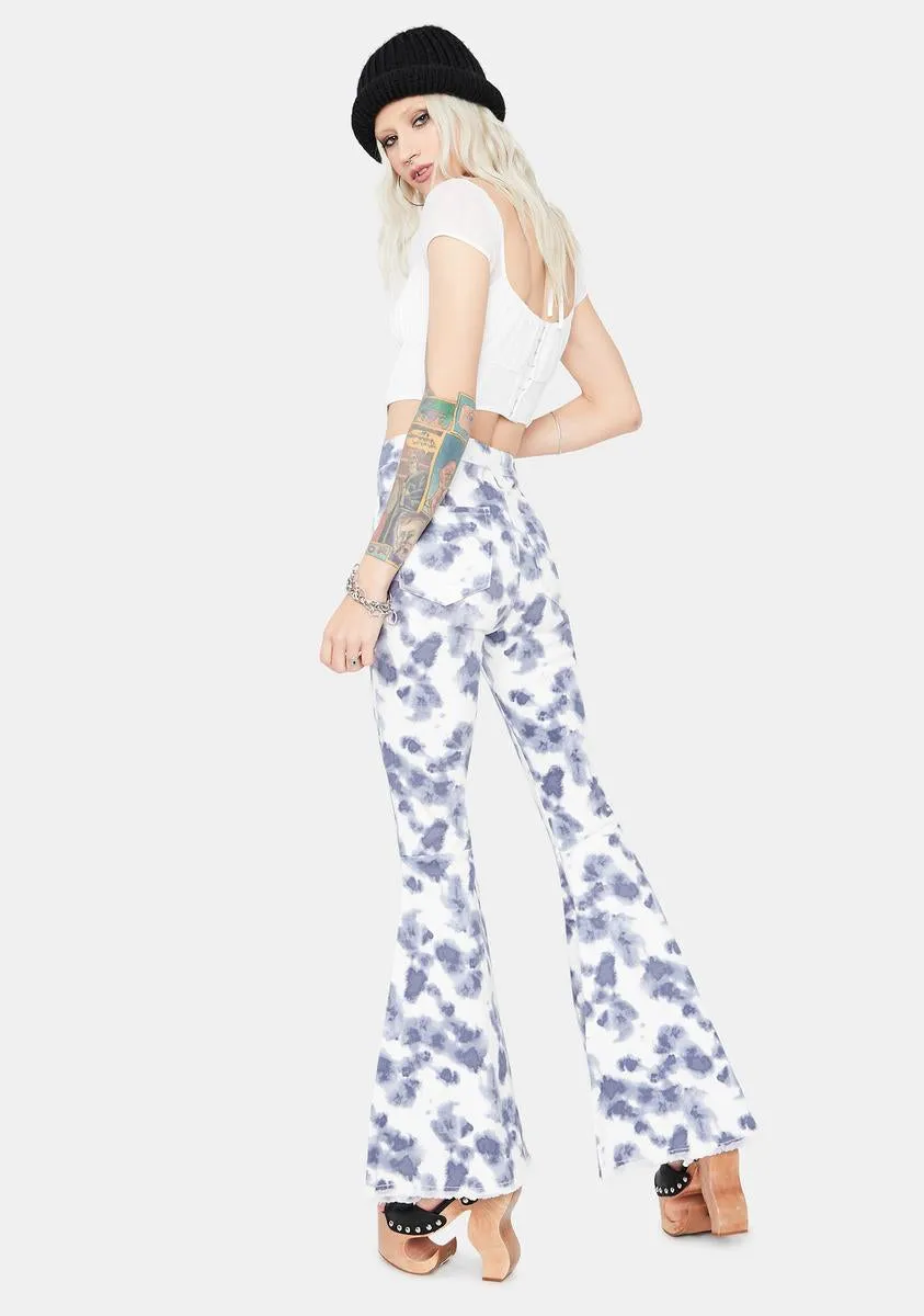 Hippie Heaven Tie Dye Flares