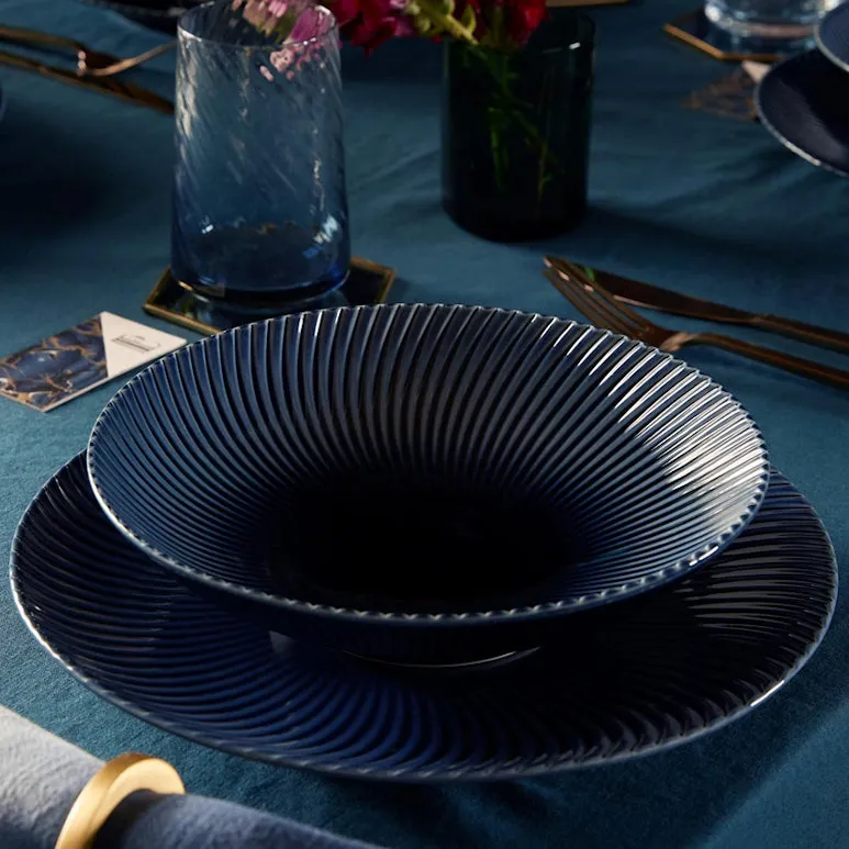 Indigo Ocean Porcelain Dinnerware Set