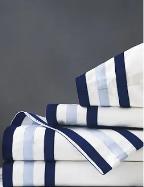 Indigo Ribbon Trim Sheet Set