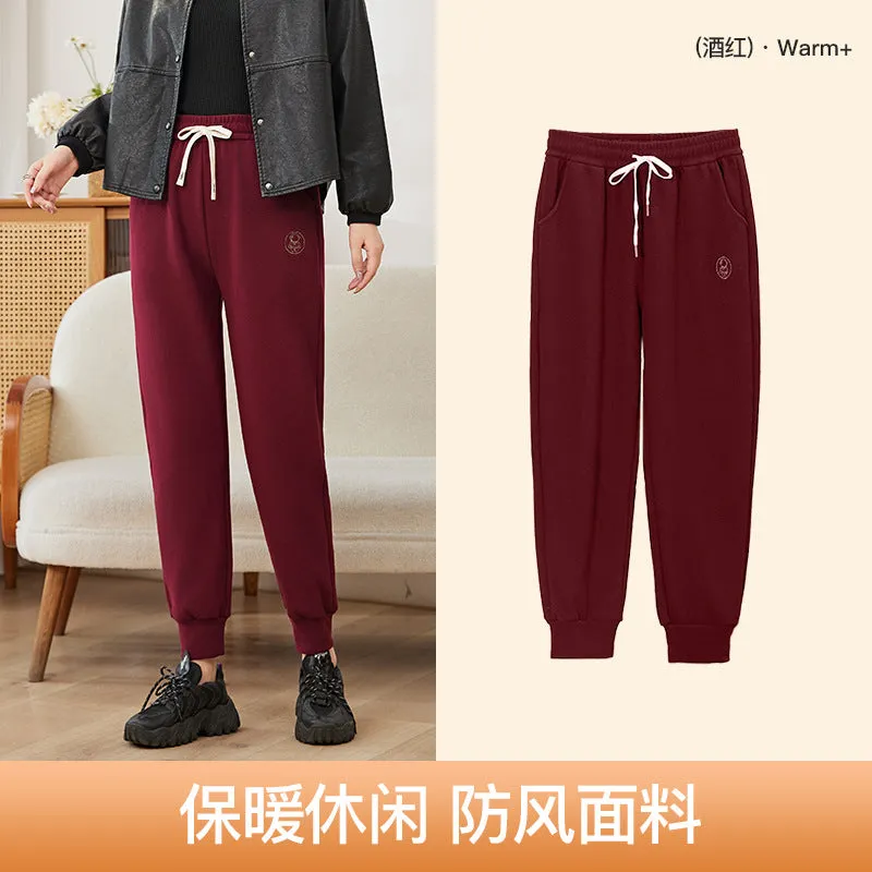 INSTOCK-German velvet pants for women