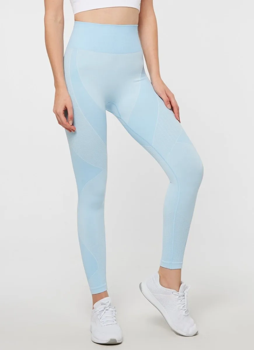 Jerf Bonita Seamless Leggings - Blue