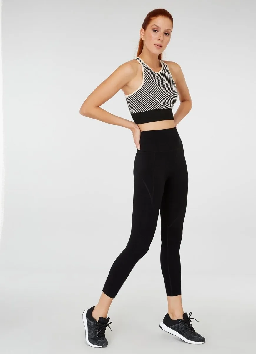 Jerf Pine Seamless Leggings - Black