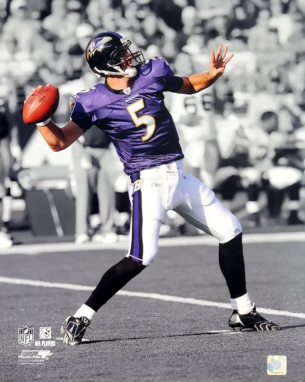 Joe Flacco "Spotlight" Baltimore Ravens Poster Print - Photofile 16x20