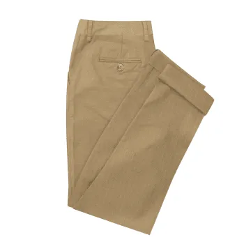 Khaki Stretch Chino Pants